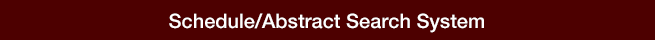 Schedule/Abstract Search System