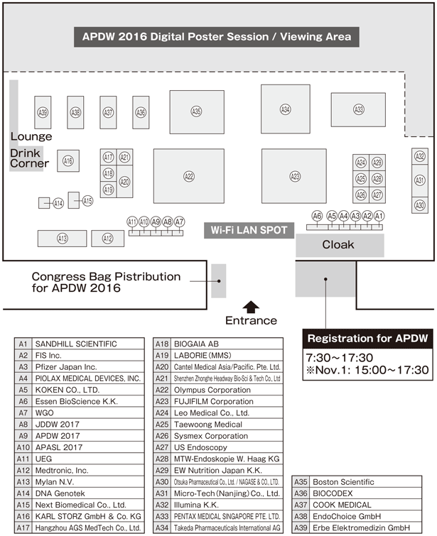 APDW 2016 Digital Poster Session / Commercial Exhibition