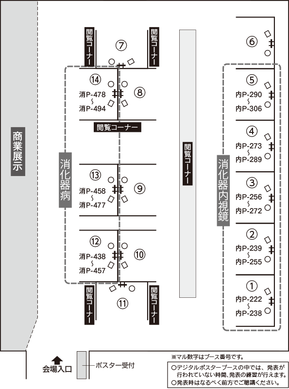 デジタルポスター展示 第14会場（神戸国際展示場1号館1F）4