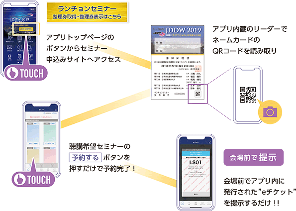 入場整理券取得方法