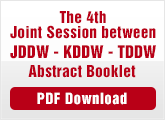 The 4th Joint Session between JDDW - KDDW - TDDW Abstract Bookle